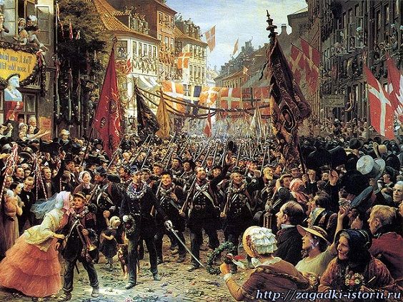 Датчане в 1849 году считали, что они вышли победителями в войне с пруссаками